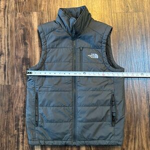The North Face Charcoal/Gray Primaloft Vest -Small